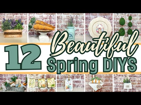 CHEAP Spring and Easter DIY crafts that you actually want to make