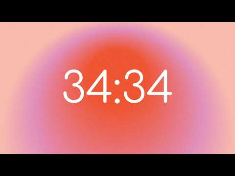 Red Aura Pomodoro Technique 45 Minute Timer with a 5 Minute Break | Study and Focus timer