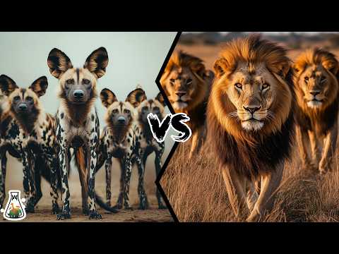 African Wild Dog Pack vs Lion Pride - Who Would Win A Fight?