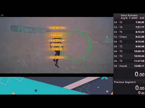 RTA F-6000 Any% 12:08.11【XenoRunners】