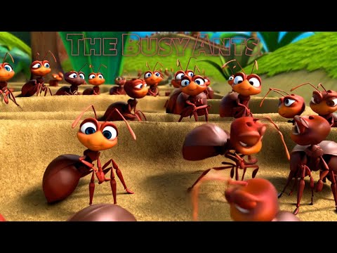 The Busy Ants   Fun Kids Poem & Teamwork Adventure #nurseryrhymes  #kidssongs #kidsvideo #kids