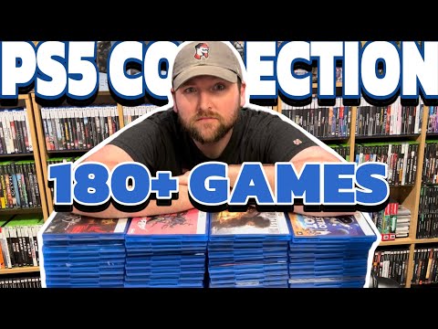 PlayStation 5 Physical Games Collection (180+ Games) | PS5 Collection (2024) | Unnecessary Rambling