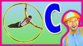 Learn the Alphabet for Toddlers - The Letter C Preschool Activity - Cyr Wheel