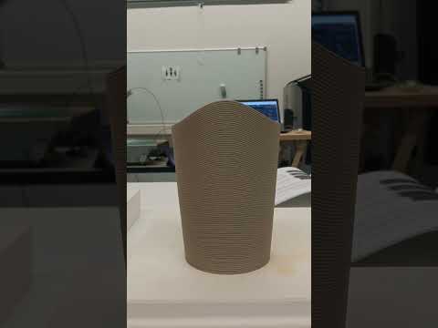 Non Planar Clay 3D Printing