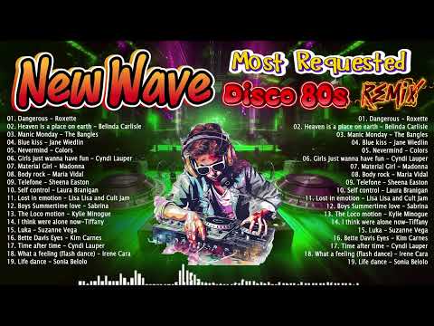 New Nonsstop Most Requested New Wave Disco 80s Nonstop Remix