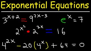 Solving Exponential Equations