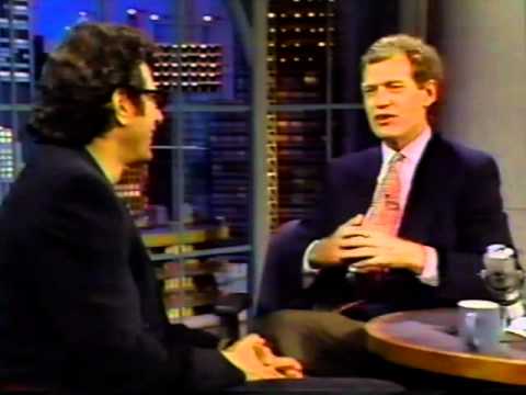 Jeff Goldblum on Letterman - 2 of 2