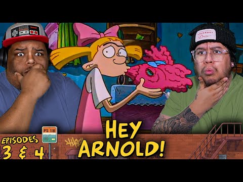 Hey Arnold! Episode 3 & 4 FIRST TIME REACTION