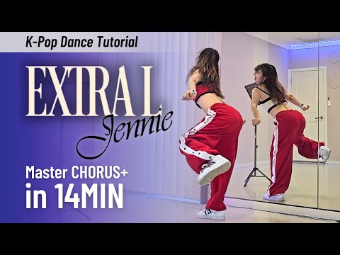 Learn JENNIE x Doechii 'ExtraL'  Dance challenge choreography | TUTORIAL Easy to follow Mirrorred