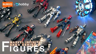 Unboxing The Marvel Infinity Saga Secret Figure Collection | Blokees Marvel Series 2 | Beat Building