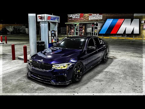 CUTTING UP IN 700 HP G30 M550i AT 12 AM POV ‍🚗💨