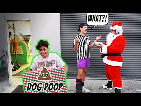 Delivering Weird Christmas Gifts To My Friends!!