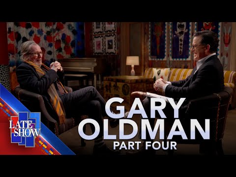 Gary Oldman Lists His Favorite On-Screen Death Scenes And Dies Again At The Hands Of Stephen Colbert