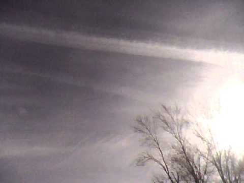 Chemtrails over Southern IN 2 (3-15-2013 9-15 AM)