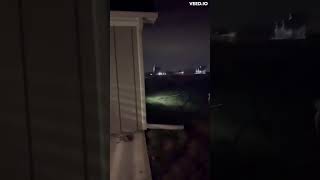 Trampoline Goes FLYING from Severe Storms in Dallas Texas