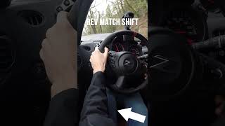 What Is Rev-Matching? Manual Shifting!