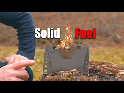 I've Never Seen a Stove Like This Before - Kuvik Titanium Solid Fuel Stove