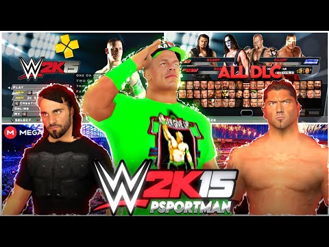 WWE 2K15 By PSPortman Released! [ PSP WWE HIDDEN GEMS SERIES 6 ]