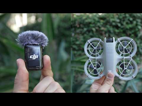 DJI NEO - How to Record Audio using the Drone!