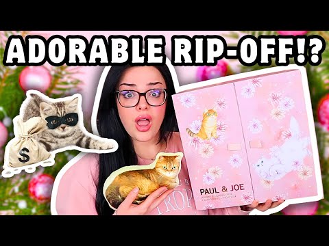 Using CUTE CATS To Hide LOW QUALITY?! | $310 Paul & Joe Advent Unboxing (Advent #6)