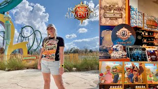 NEW Epic Universe Merch at Islands of Adventure + Croissant Moon Bakery, Rides & BEST Views!