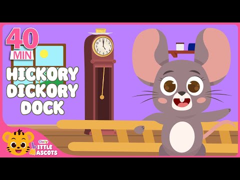 ✨Hickory Dickory Dock 🐭 + Trick Or Treat + more Little Mascots Nursery Rhymes & Kids Songs