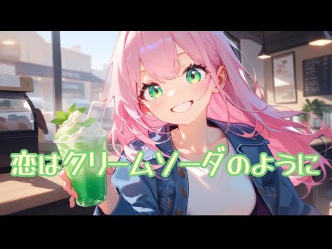 🍀恋歌10🍀 🍈恋はクリームソーダのように🍈 歌詞付き恋愛ソング💕 ハッピーエンド