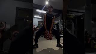 Sumo squat challenge 50 kg dumbbell @vanshsanotra7vlog  #fitness #gym #gymmotivation #workout