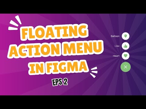 Animated Floating Menu in Figma Tutorial in Hindi