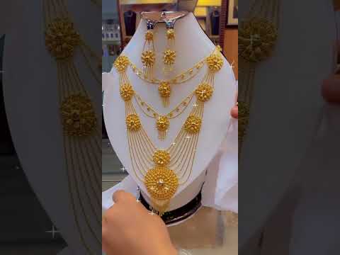 latest gold choker necklace designs #beautifuldesign #necklace M.maqsood vlogs