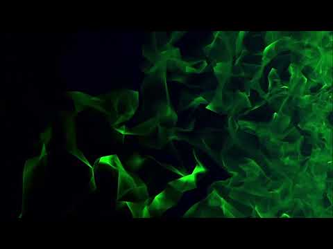 Green Smoky Effect | Relaxing | Background | Screensaver