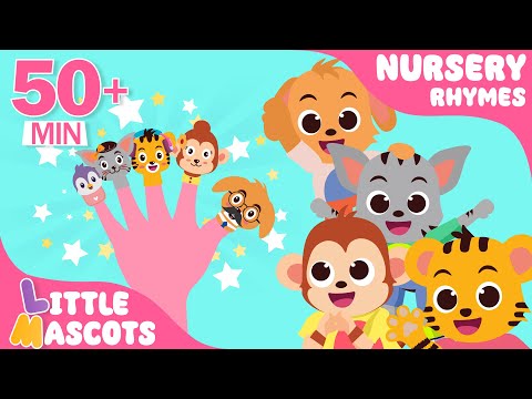 Finger Family + Hands In The Air + more Little Mascots Nursery Rhymes & Kids Songs