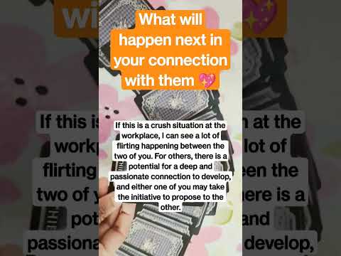 What will happen next in your connection with them 🔥 #tarot #theirnextmove #love #shortsviral