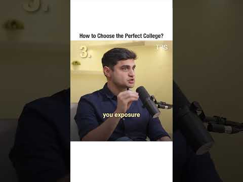 College Selection Tips Ft. Varun Limaye #shorts