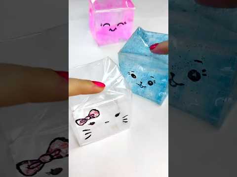 Cute DIY tape squishy!? ✨ #squishy #fidget #diy #craft #shorts