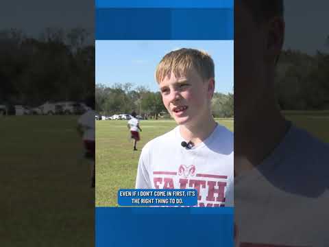 Compassion over competition! 🏃 Way to go Luke!! #kindness #trackandfield #sports #fox10news