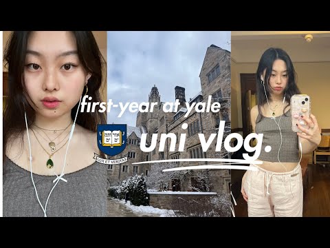 week in my life as a yale student 🎱🫐📓🐶🤍 | productive days, hanging w/ friends, rushing a frat?