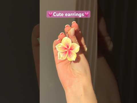 Cute earrings idea💗