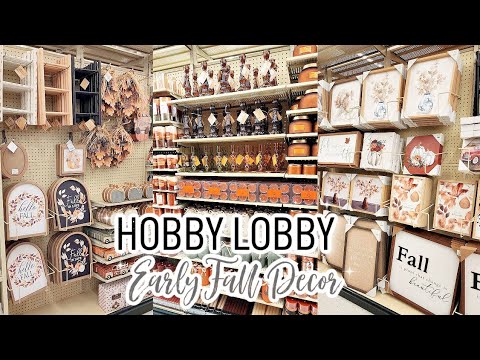 New Hobby Lobby Fall Decor 2024. Relaxing Music.