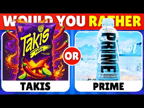 Would You Rather? Snacks & Junk Food Edition 🍔🍟🍕