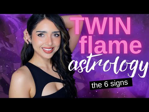 Find Your TWIN FLAME Using Astrology: What are they and 6 signs (aspects) you've found one