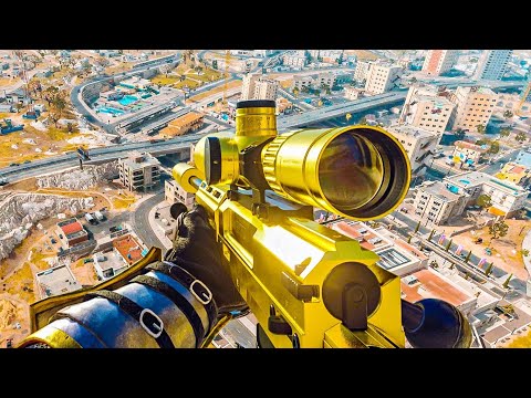 WARZONE URZIKSTAN GOLD SNIPER PS5 PRO GAMEPLAY! (NO COMMENTARY)