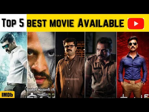 Top 5 Crime Thriller South Movies on YouTube | south crime thriller movies in hindi