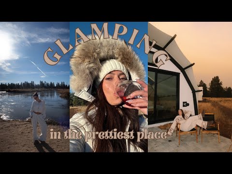 come GLAMPING with me!! (weekend vlog!)