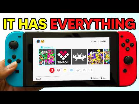 EVERYTHING on my Modded Nintendo Switch!