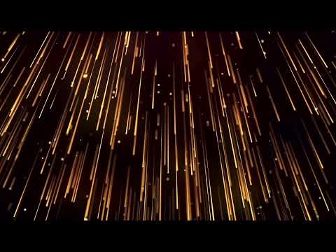 Sparkling Meteor Shower | Shimmer | Gold | Background | Screensaver