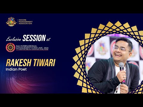 RAKESH TIWARI |Indian Poet | IMA Conclave 2024