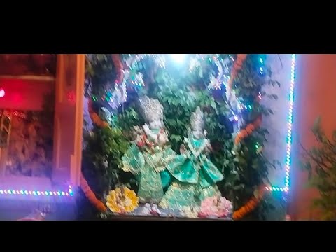 hey gopal Krishna Karu aarti Teri🤗🙏@varanasi kanha ji mandir