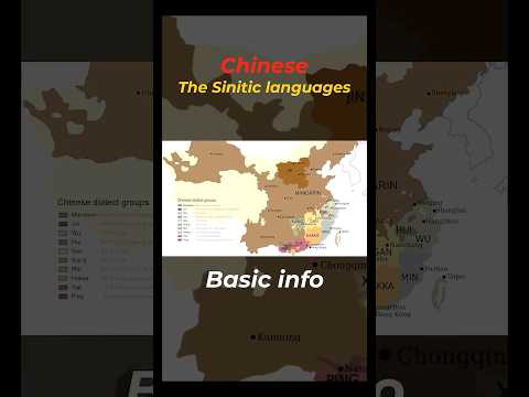 Chinese (Sinitic Languages) - Basic info