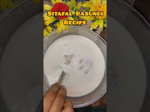 #sitafalbasundi #sitafalrecipe #custardapplerecipe